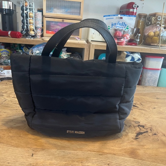Steve Madden Black Quilted Tote Bag 🖤👜 - Picture 6 of 16